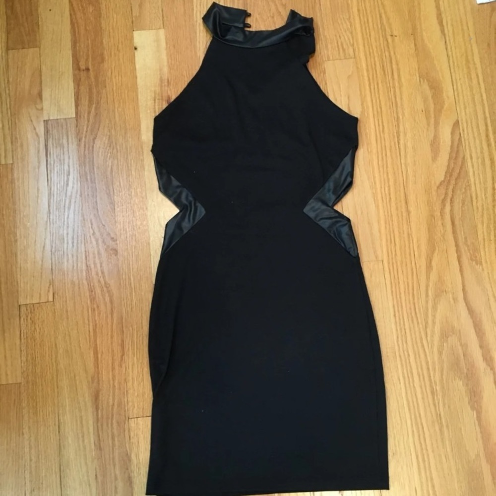 Black Cutout Bodycon Dress